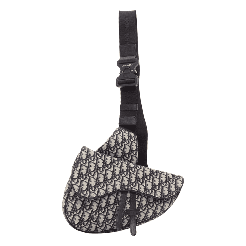 Dior Saddle Black Very good condition - Front View