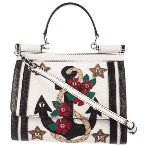 Dolce & Gabbana Sicily MultiColor Leather Metal Good condition - Front View