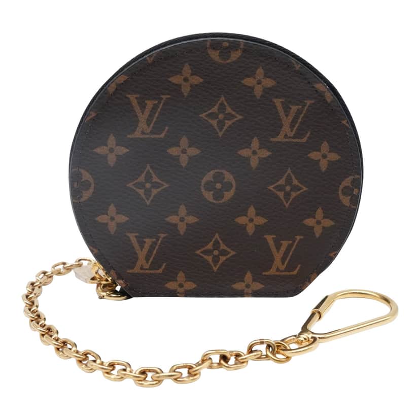 Louis Vuitton Monogram Microboite Chapeau Coin Case M83575 Brown Canvas Very good condition - Front View