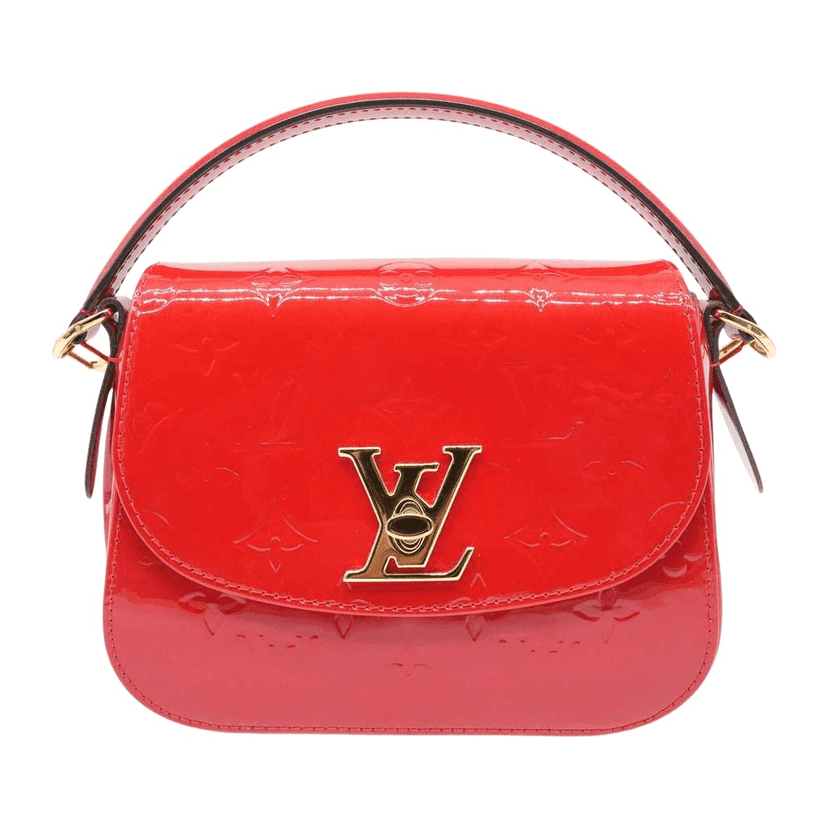 Louis Vuitton Pasadena Red M90944 Red Leather Good condition - Front View