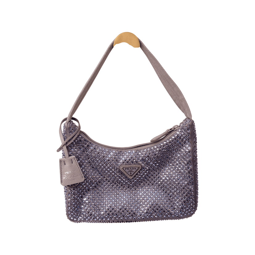 برادا إعادة إصدار 2000 حقيبة كريستال