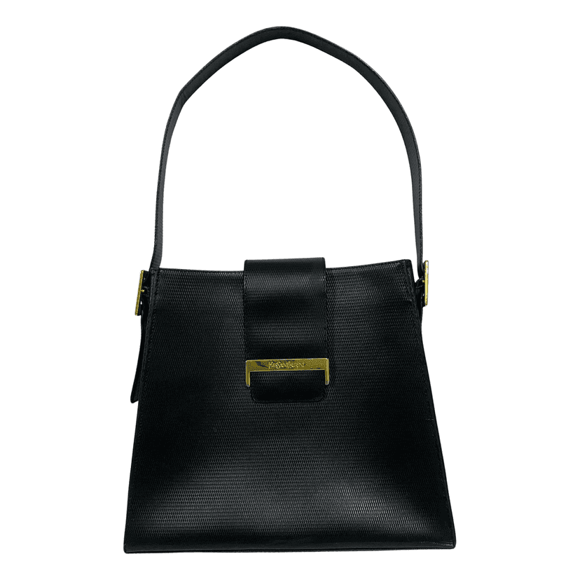 Yves Saint Laurent Vintage Lizard Embossed Leather