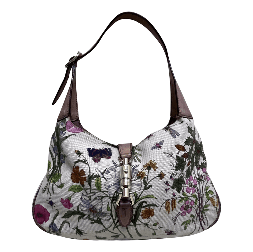 Gucci Jackie 1961 Flora MultiColor Good condition - Front View
