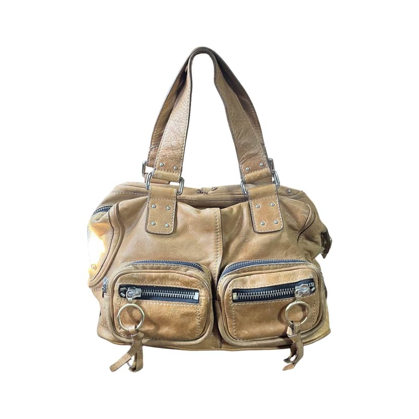 Chloé Betty Handbag Camel Color Camel Leather Good condition - Front View