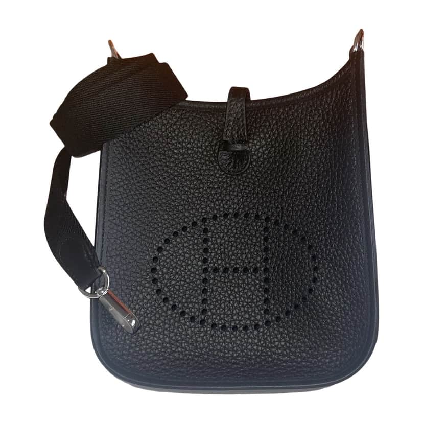 Hermès Evelyne 16 TPM Black Leather Never worn, with tag - Front View