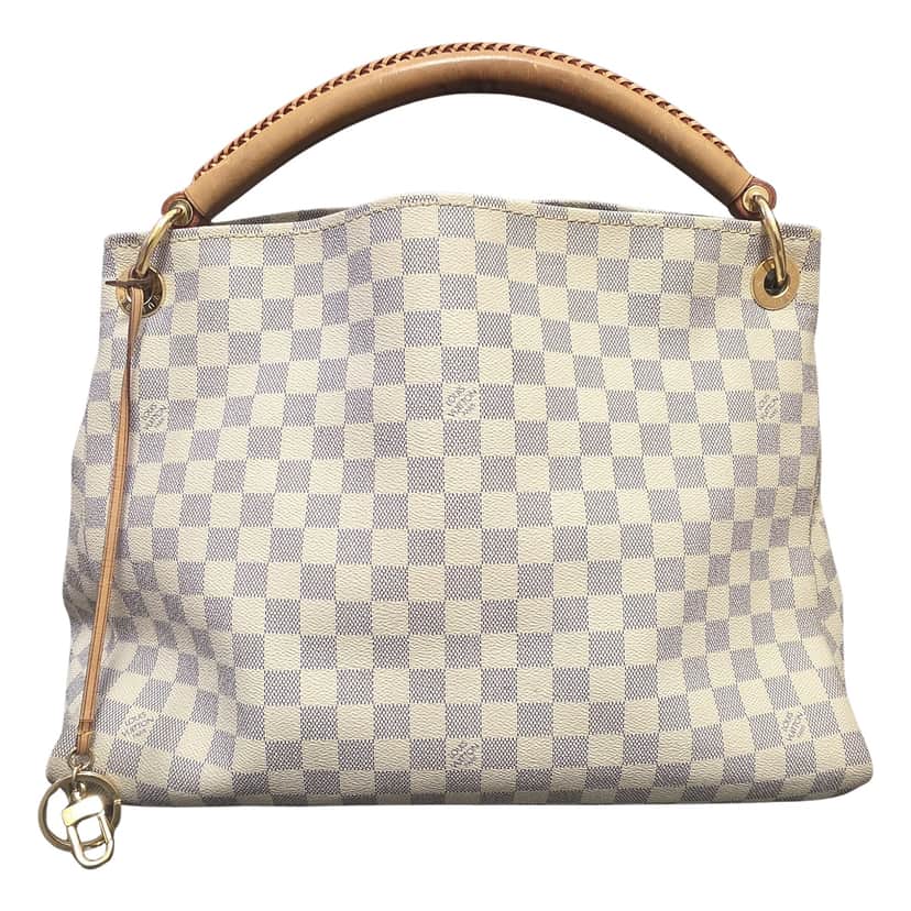 Louis Vuitton Artsy MM Damier Azur White Canvas Very good condition - Front View