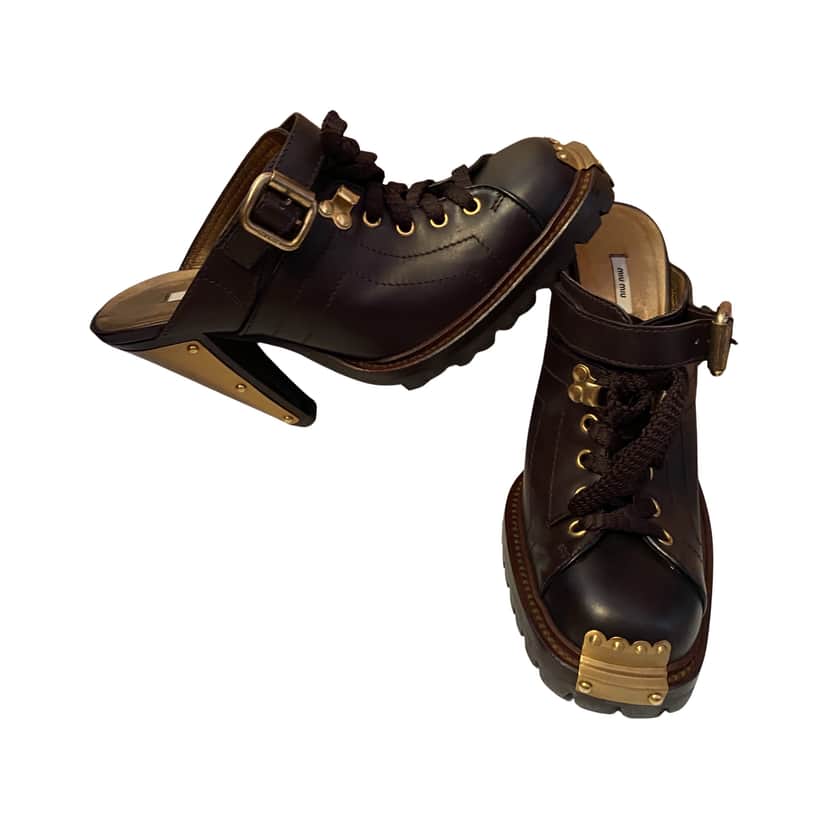 Miu Miu Miu Miu Platform Mules