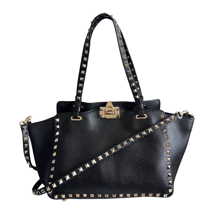 فالنتينو غارافاني حقيبة روكستد الجلدية