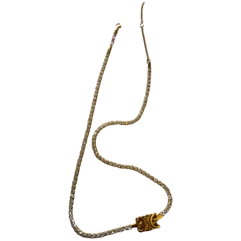 Celine Celine Triomphe Articulated Necklace