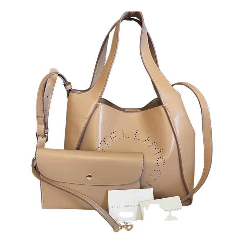 Stella McCartney Stella Logo Beige Polyester Very good condition - Front View
