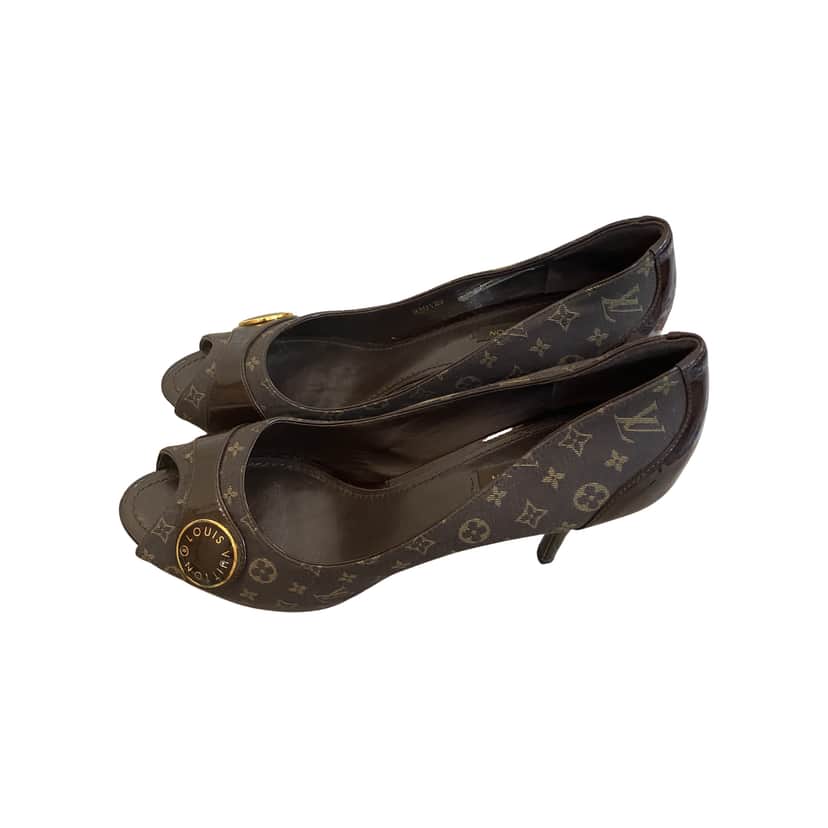 Louis Vuitton Its Original Brown Canvas Fair condition - Front View