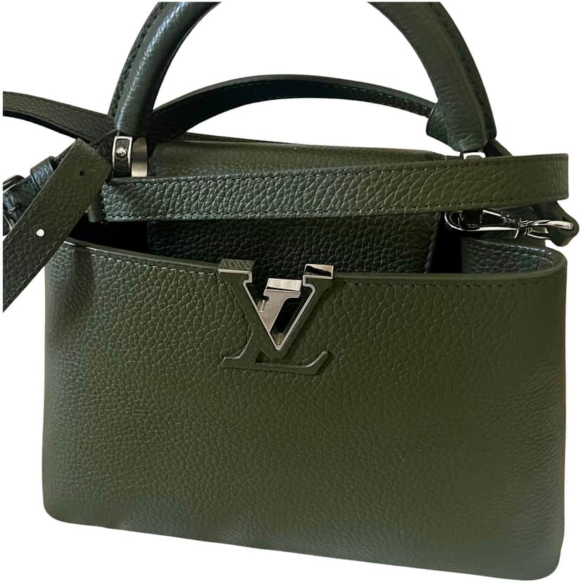 Louis Vuitton Capucines Khaki Very good condition - Front View