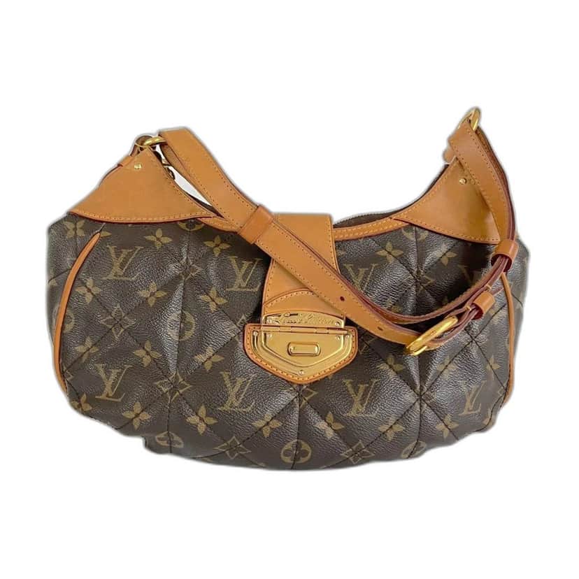 Louis Vuitton Etoile GM bag Brown Leather Good condition - Front View