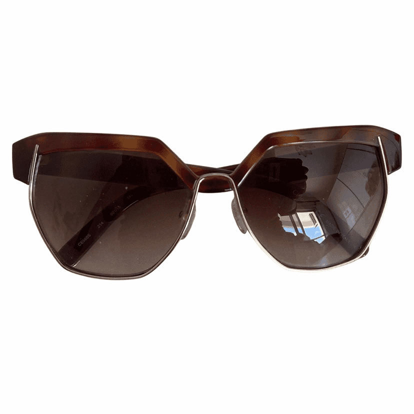 Chloé Dafne Geometric Brown Acetate Very good condition - Front View