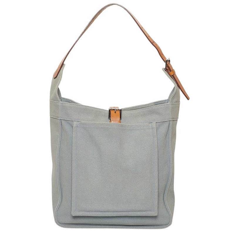 Hermès Marwari PM Other Canvas Leather Fair condition - Front View