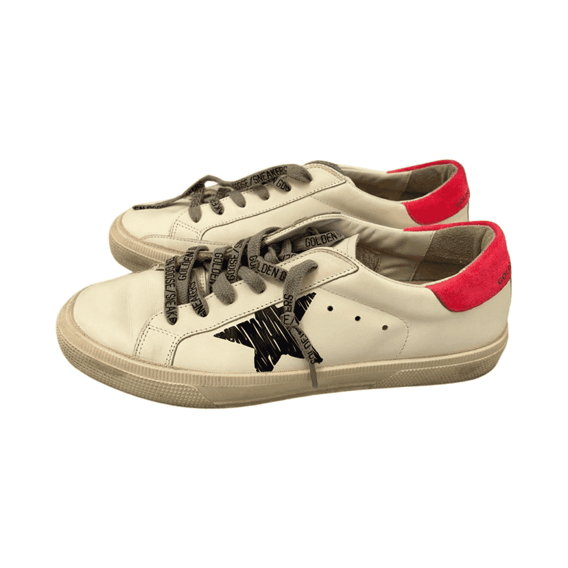 Golden Goose Sneakers White Leather Very good condition - Front View
