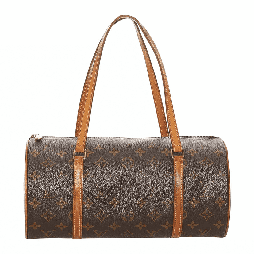 Louis Vuitton Papillon Brown Canvas Leather Good condition - Front View