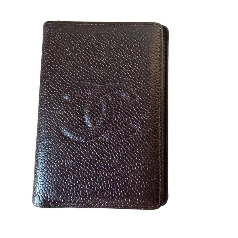 Chanel Caviar Wallet Brown Good condition - Front View