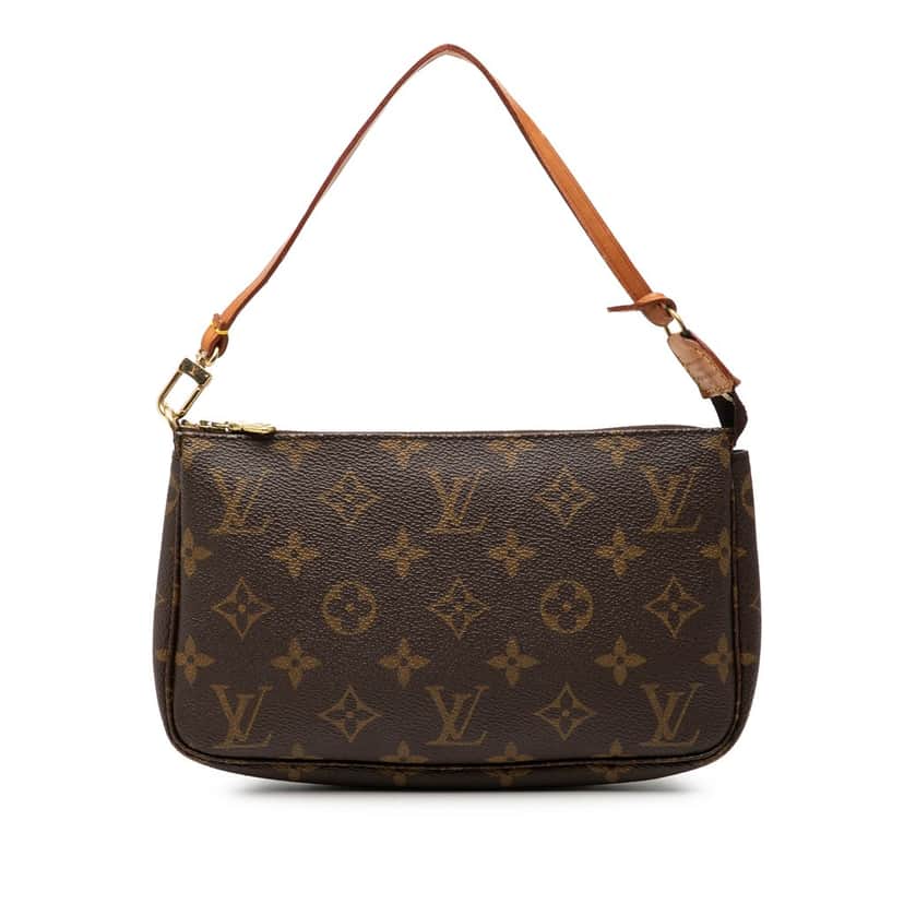 Louis Vuitton Monogram Pochette Accessoires Brown Very good condition - Front View
