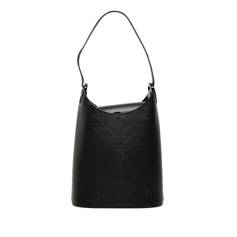 Louis Vuitton Epi Sac Verseau Black Leather Very good condition - Front View