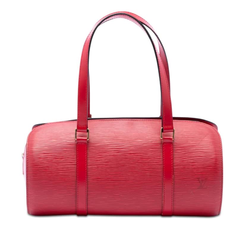 Louis Vuitton Epi Soufflot Red Leather Very good condition - Front View