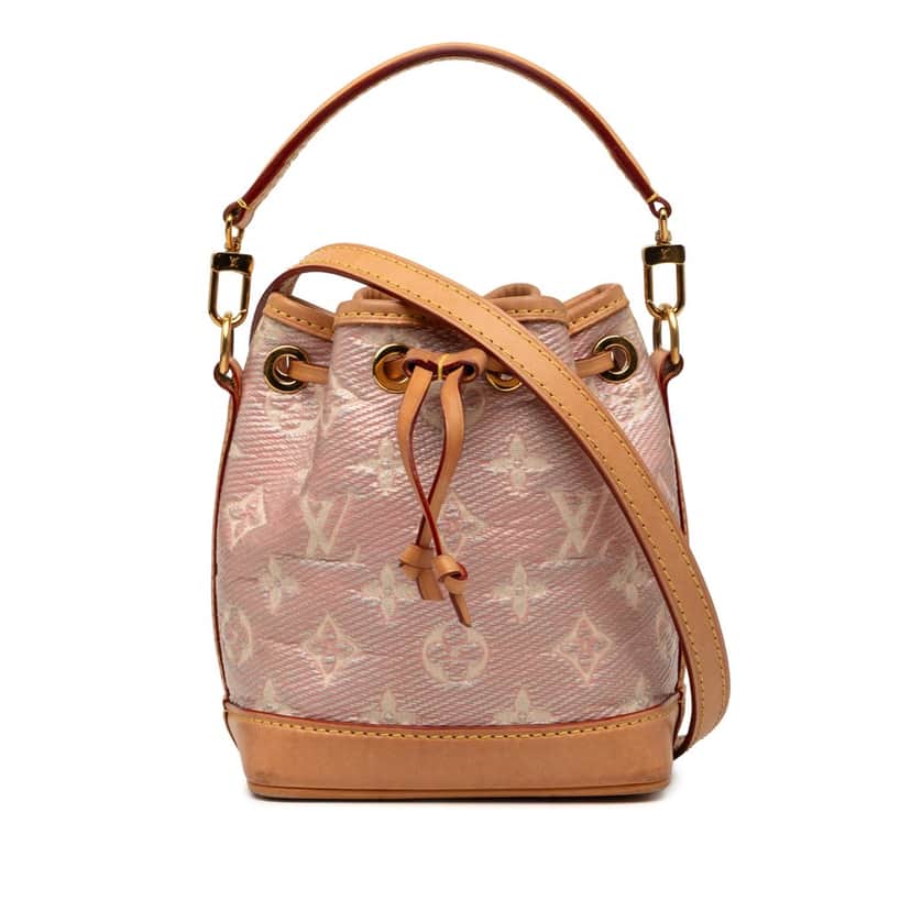 Louis Vuitton Monoglam Nano Noe Pink Good condition - Front View