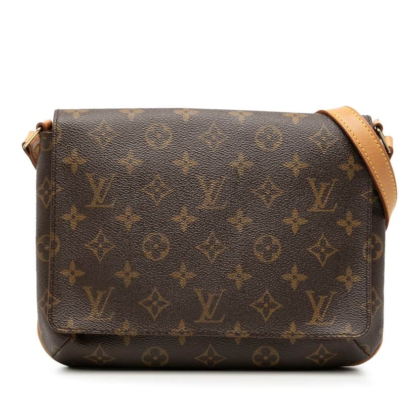 Louis Vuitton Monogram Musette Tango Short Strap Brown Very good condition - Front View