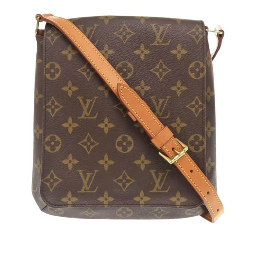 Louis Vuitton Monogram Musette Salsa PM Short Strap Brown Very good condition - Front View