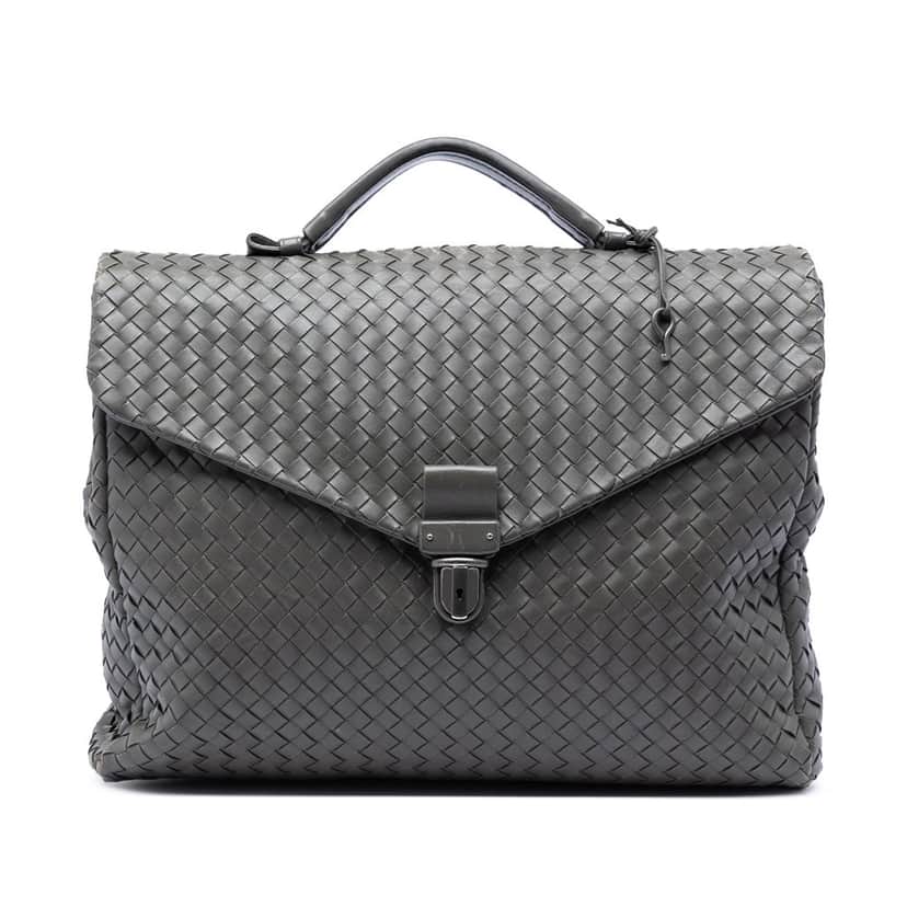 Bottega Veneta Nappa Intrecciato Briefcase Other Leather Very good condition - Front View