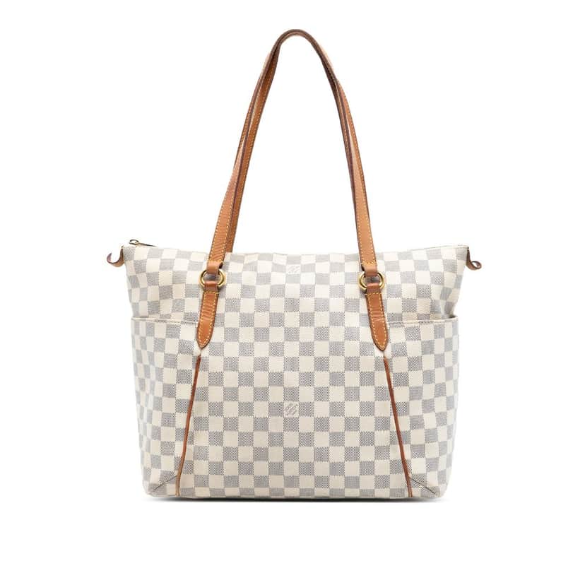 Louis Vuitton Damier Azur Totally MM White Very good condition - Front View