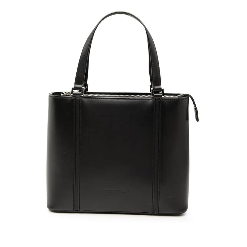 Burberry Leather Handbag Black Leather Very good condition - Front View