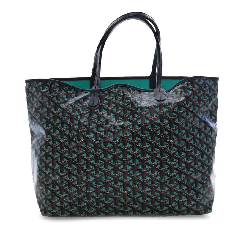 Goyard Goyardine Claire Voie Saint Louis PM Black Very good condition - Front View