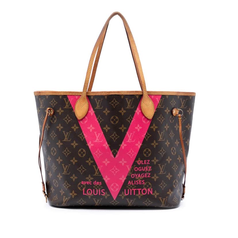 Louis Vuitton Limited Edition Monogram Grenade V Neverfull MM Brown Very good condition - Front View