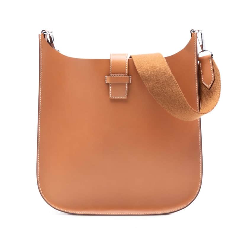 Hermès Vache Hunter Evelyne Sellier 29 Brown Leather Very good condition - Front View