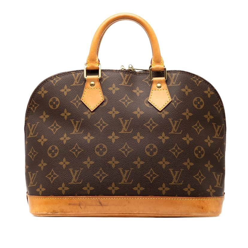 Louis Vuitton Monogram Alma PM Brown Very good condition - Front View