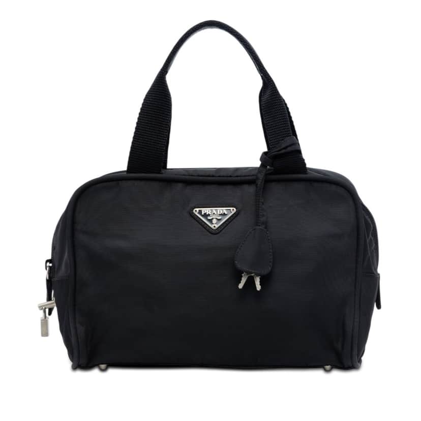 Prada Tessuto Handbag Black Very good condition - Front View