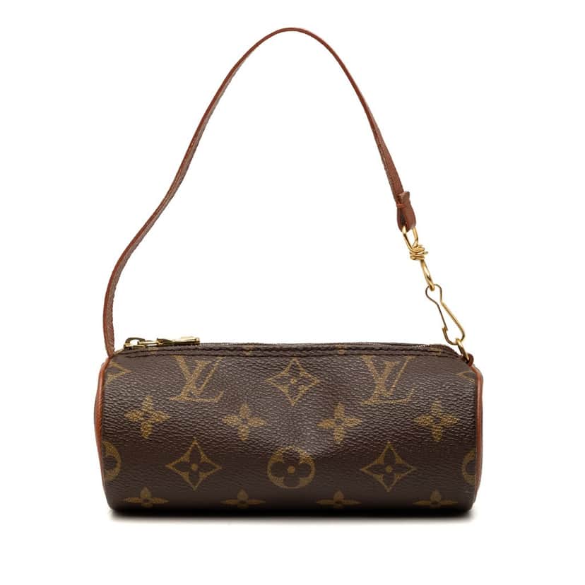 Louis Vuitton Monogram Papillon Pochette Brown Very good condition - Front View