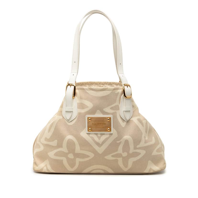 Louis Vuitton Monogram Tahitienne Cabas PM Beige Very good condition - Front View