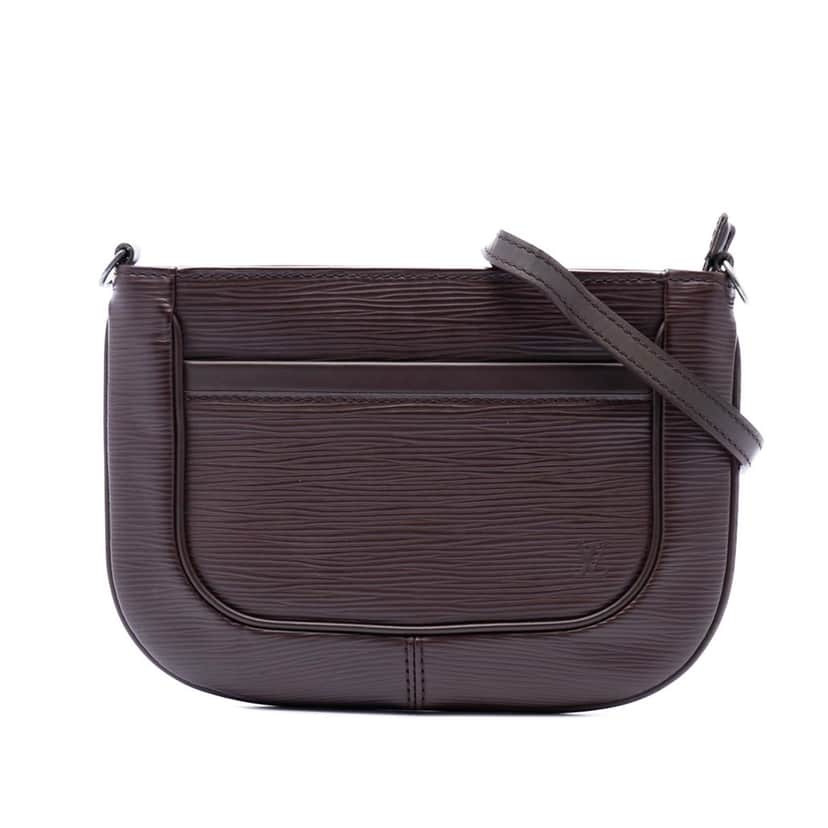 Louis Vuitton Epi Sarvanga Brown Leather Very good condition - Front View