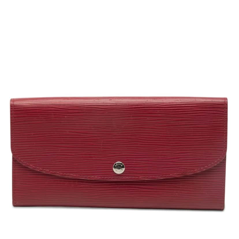 Louis Vuitton Epi Emilie Wallet Pink Leather Very good condition - Front View