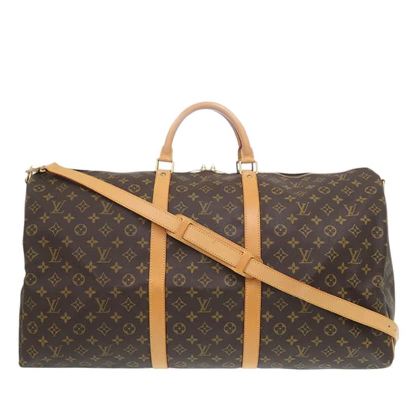 Louis Vuitton Monogram Keepall Bandouliere 60 Brown Very good condition - Front View
