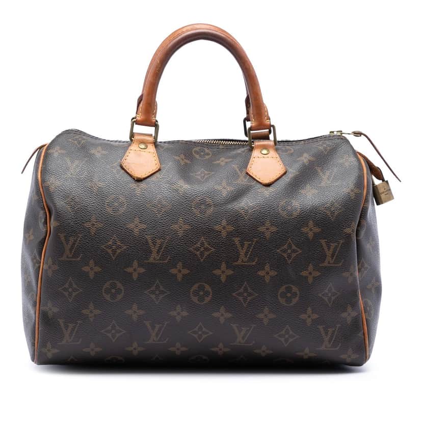 Louis Vuitton Monogram Speedy 30 Brown Very good condition - Front View