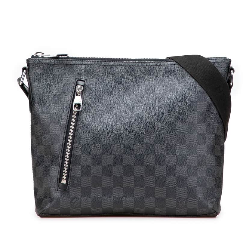 Louis Vuitton Damier Graphite Mick PM Black Canvas Very good condition - Front View