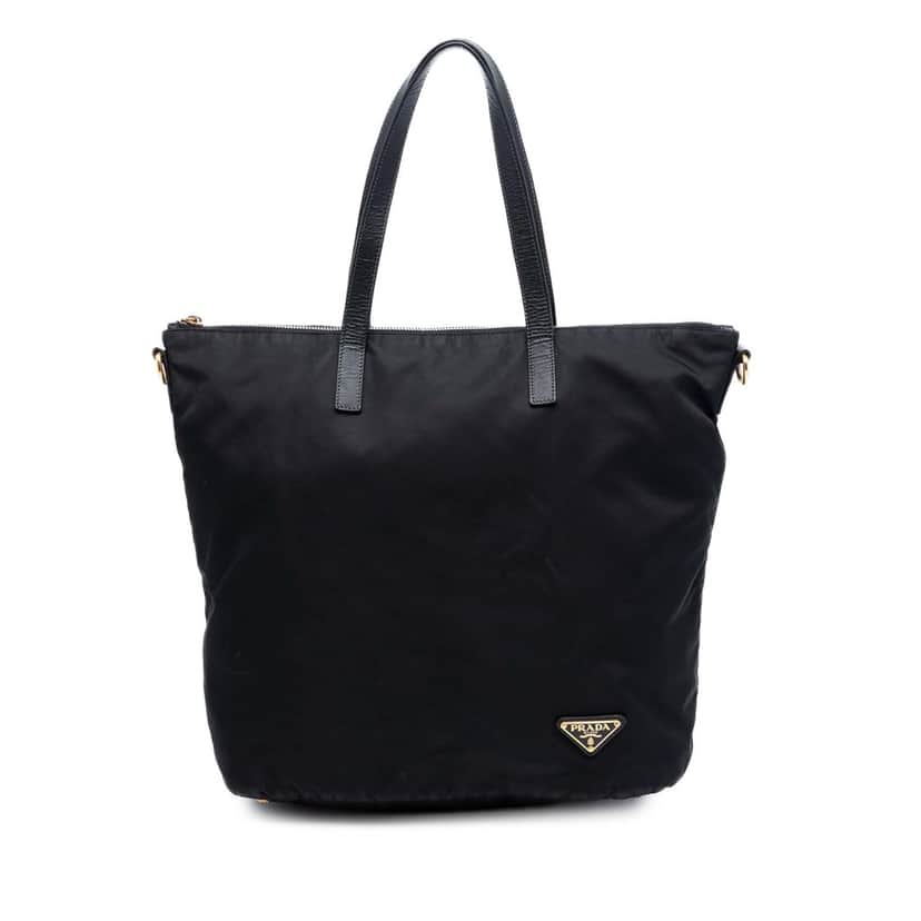 Prada Tessuto Satchel Black Very good condition - Front View