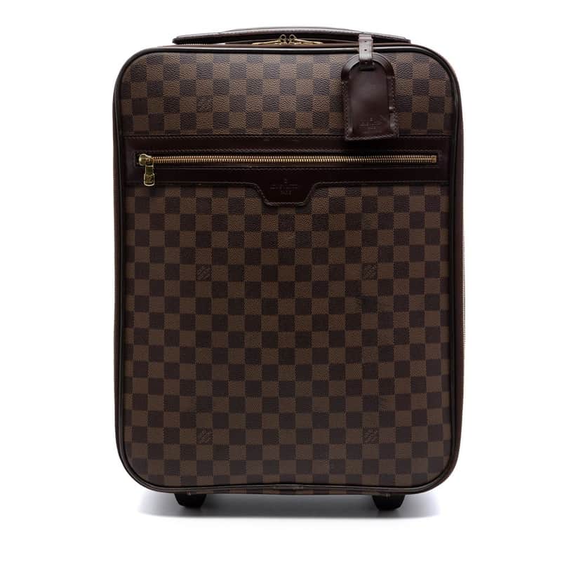 Louis Vuitton Damier Ebene Pegase 45 Brown Very good condition - Front View