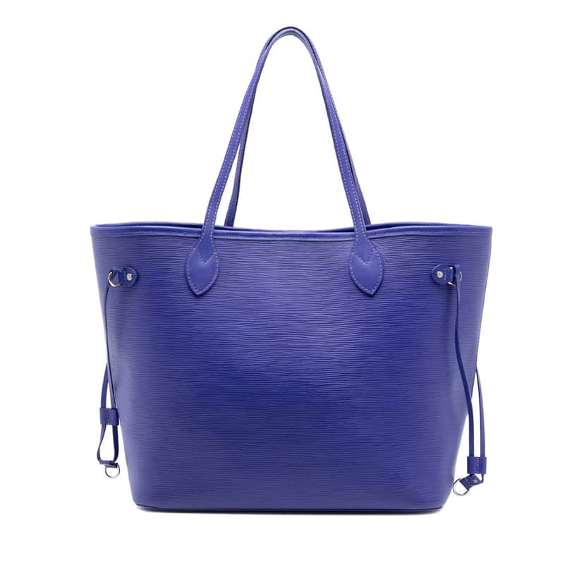 Louis Vuitton Epi Neverfull MM Purple Leather Very good condition - Front View