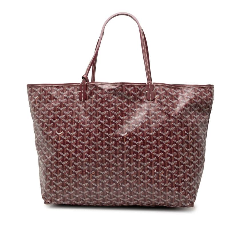 Goyard Goyardine Saint Louis GM Red Very good condition - Front View