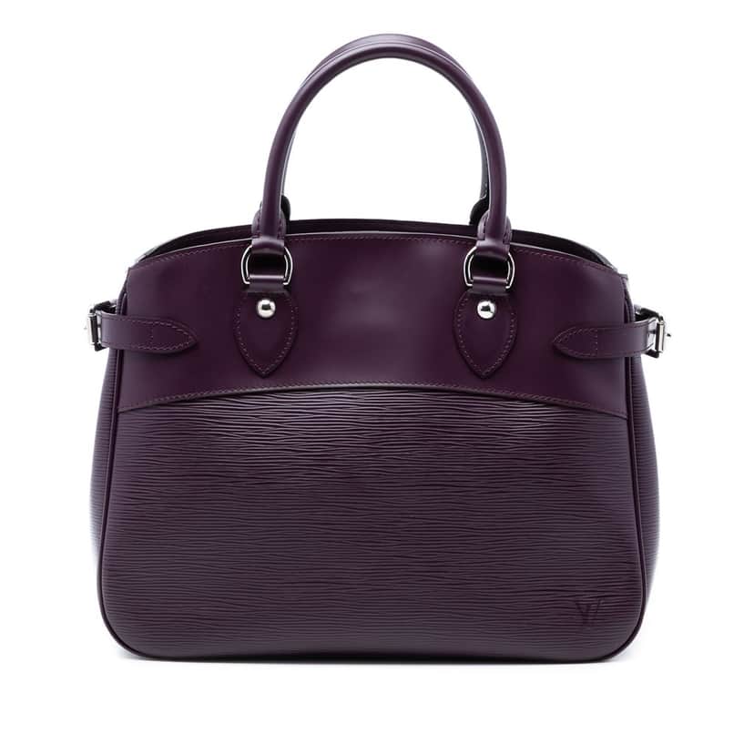 Louis Vuitton Epi Passy PM Purple Leather Very good condition - Front View