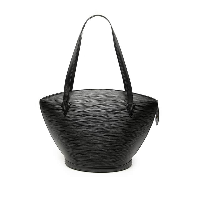 Louis Vuitton Epi Saint Jacques GM Long Strap Black Leather Good condition - Front View