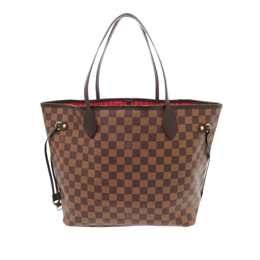 Louis Vuitton Damier Ebene Neverfull MM Brown Very good condition - Front View
